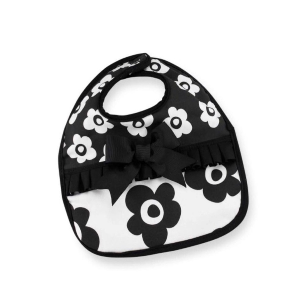 NEW Mud Pie Tres Jolie Girl Bib OS